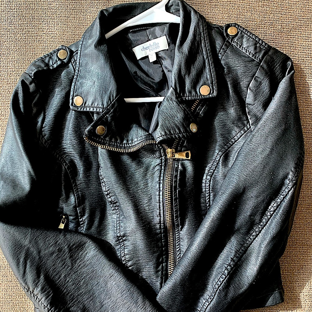 Charlotte Russe Leather Jacket